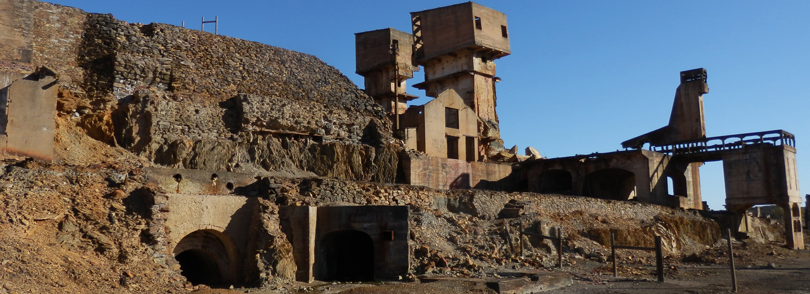 La mine abandonnée d'Achada do Gamo 