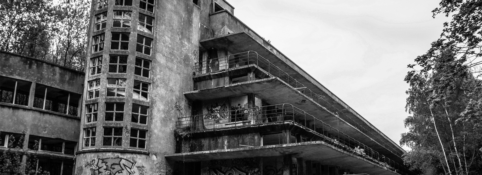 Le vieux sanatorium français abandonné