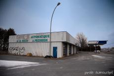 The old and abandoned gas station