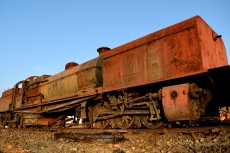 The old Minas de Riotinto locomotives